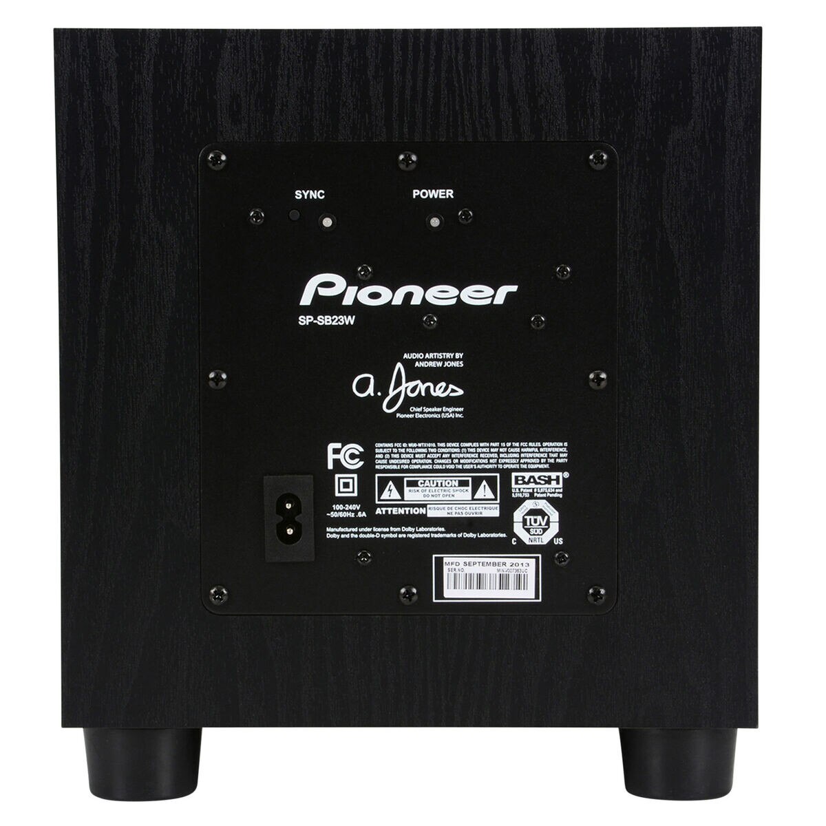 Pioneer SPSB23W Speaker Bar System with Wireless Subwoofer and